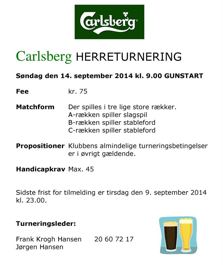 Carlsberg HERRETURNERING