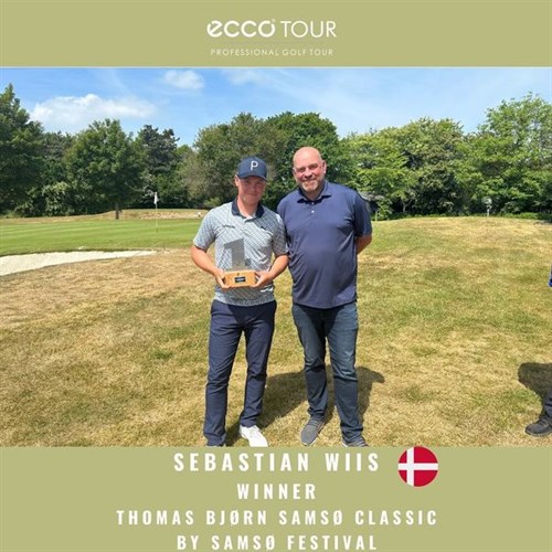 Sebastian vinder Ecco Tour - Odder Golfklub
